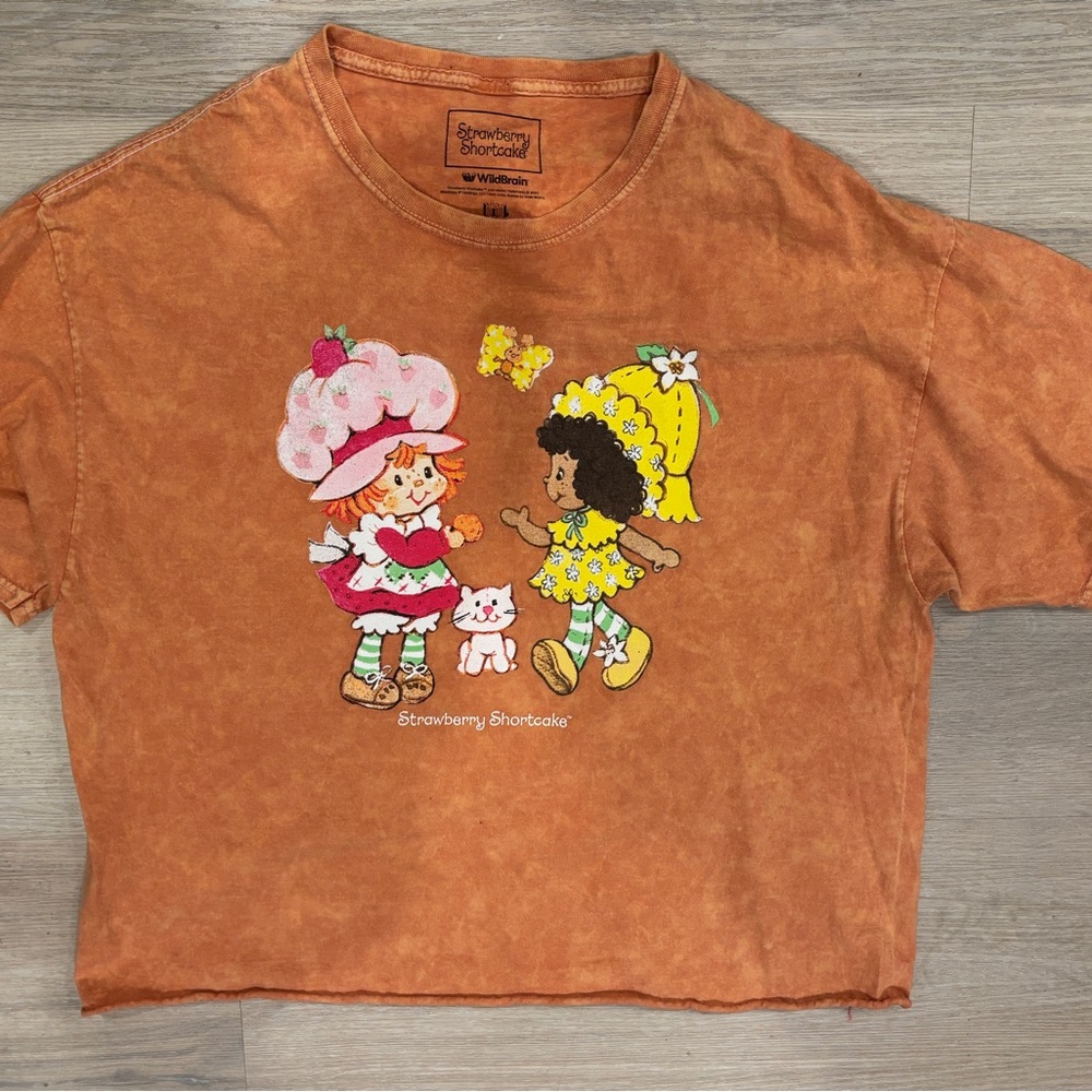 Women’s Strawberry Shortcake and Orange Blossom T-Shirt. Size XL